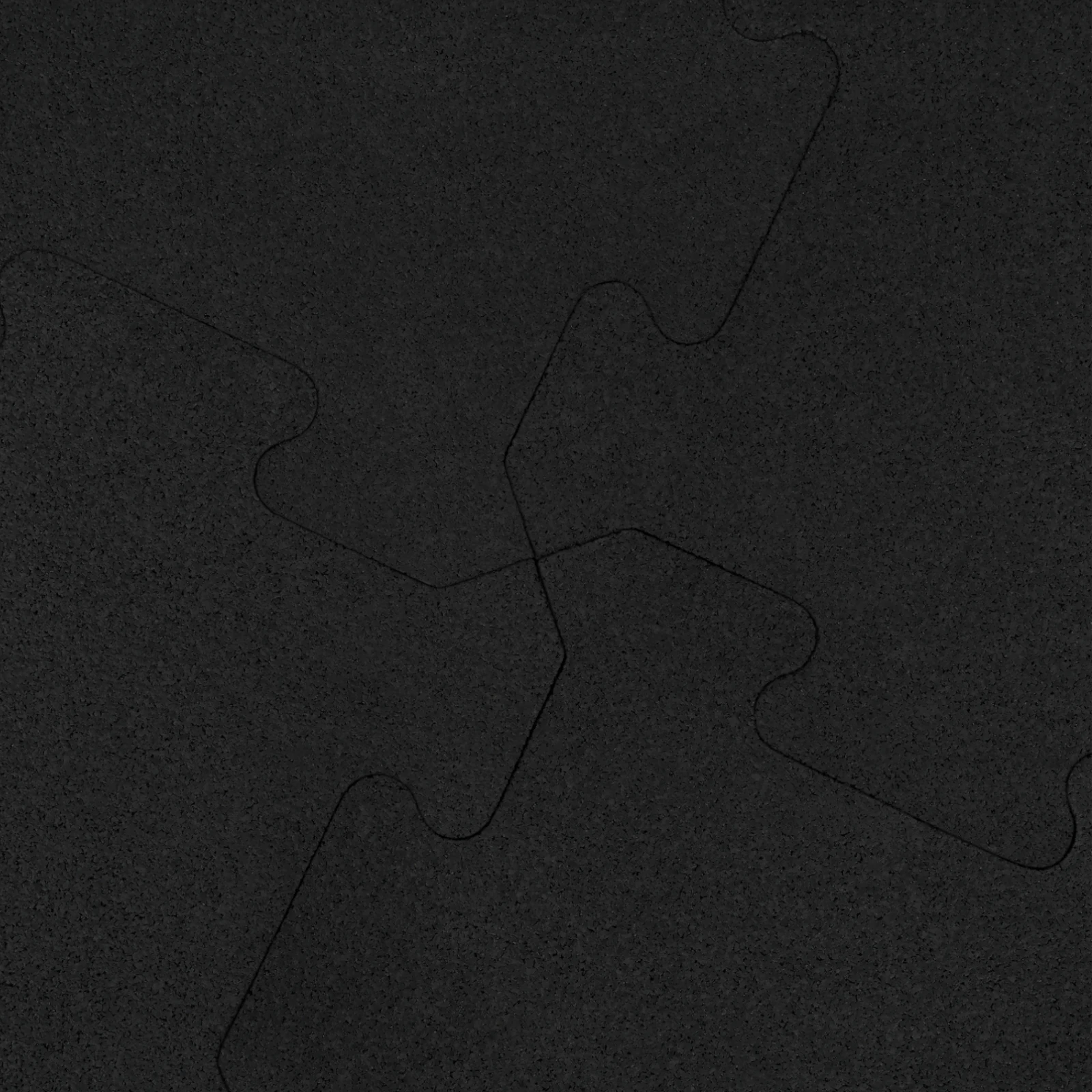 Perfekte Passform der Gym-Puzzle Elevate PRO Nahaufnahme der präzisen Verbindung der Gummi-Puzzlematten PRO