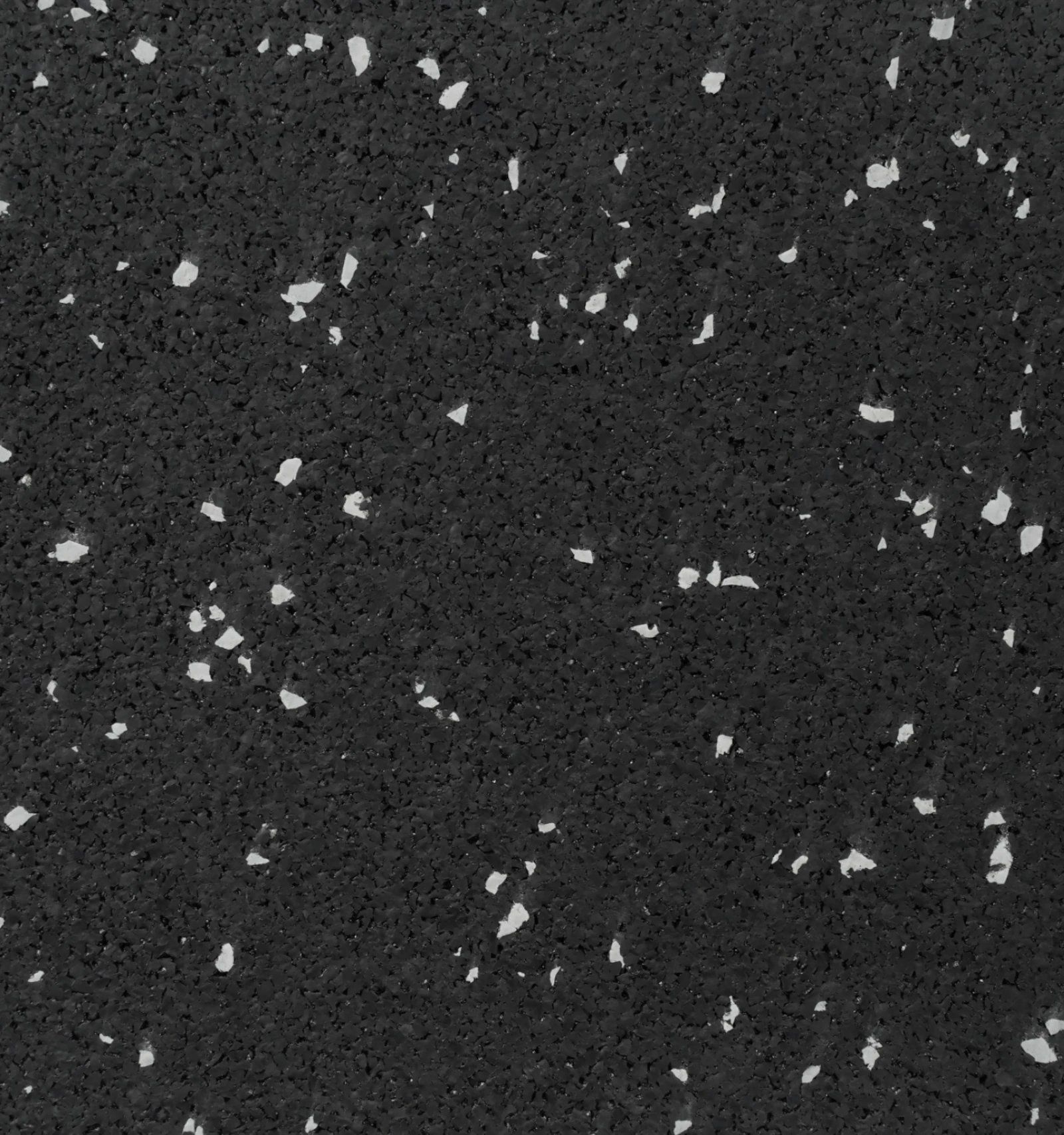 Struktur der Matte Mosaic kaschiert Verschmutzungen Nahaufnahme der Struktur der Gummimatte Mosaic mit grauem Granulat