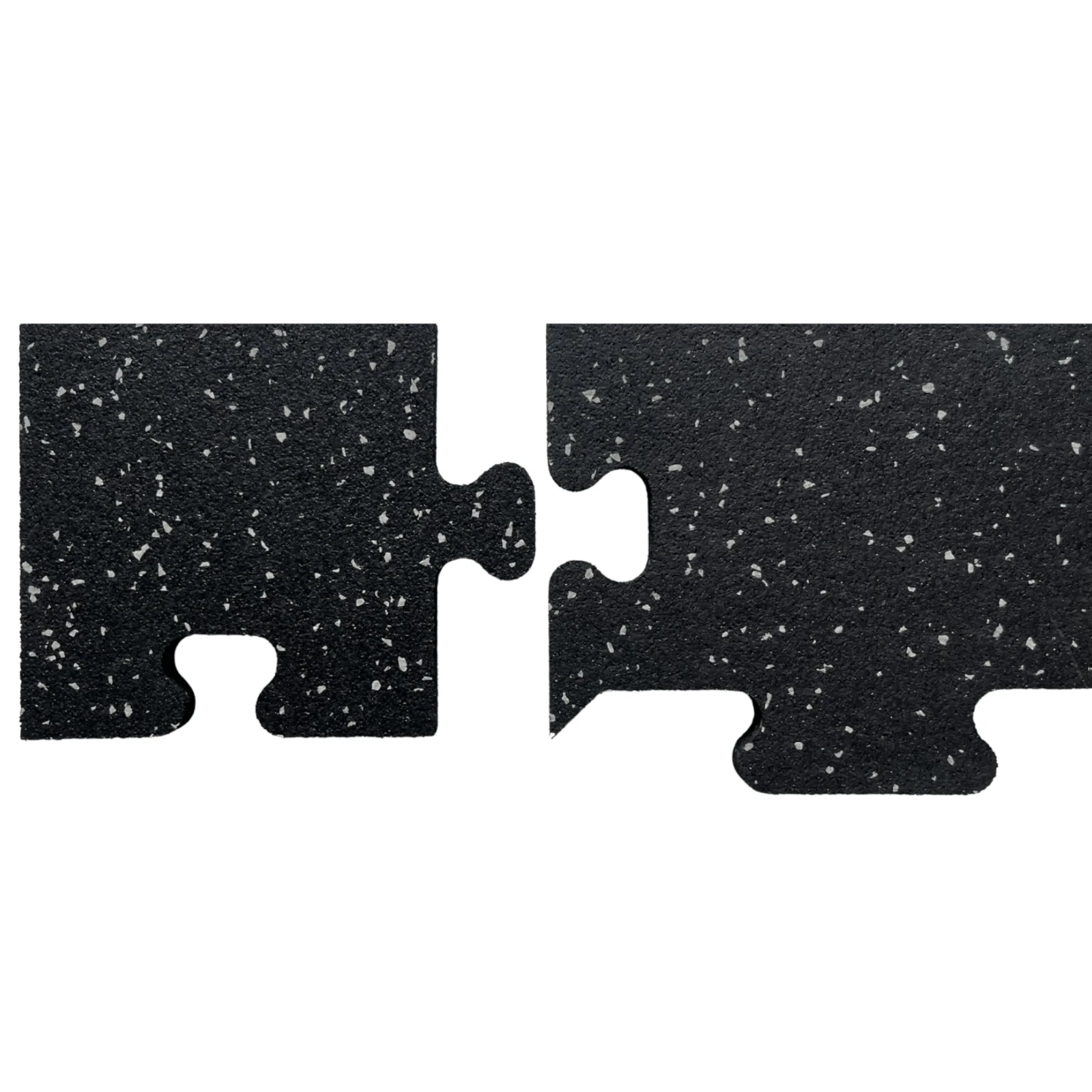 Gerader und Eckabschluss des Puzzle PRO Mosaic Systems Gerader Abschluss und Gummi-Ecke des Puzzle PRO Systems graues Mosaik