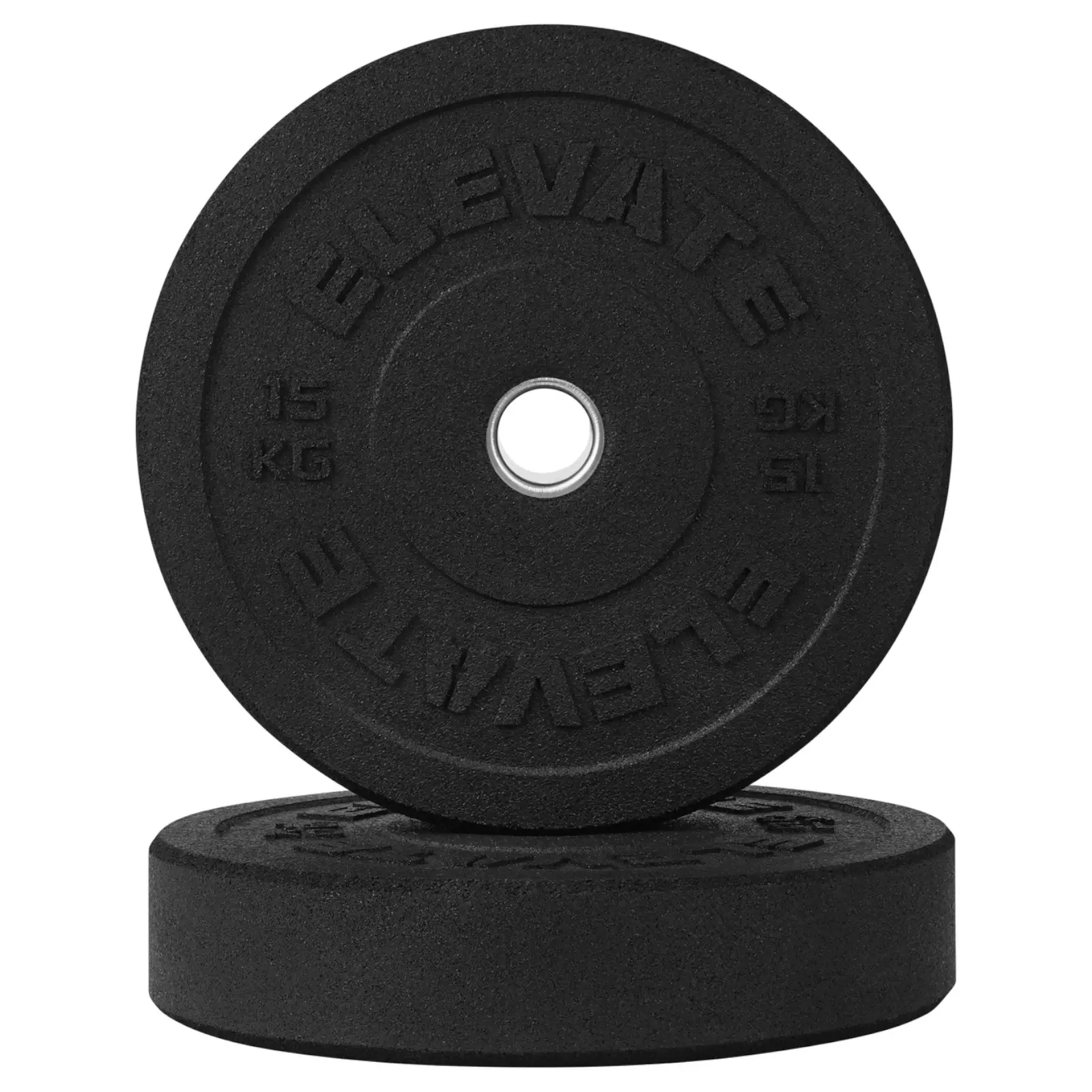 Präsentation eines Paares Bumper Plates ST 15kg Elevate